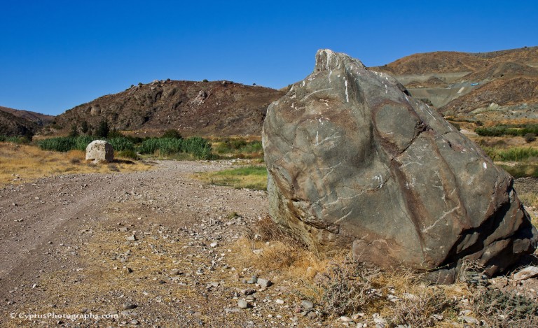 Roadside stones